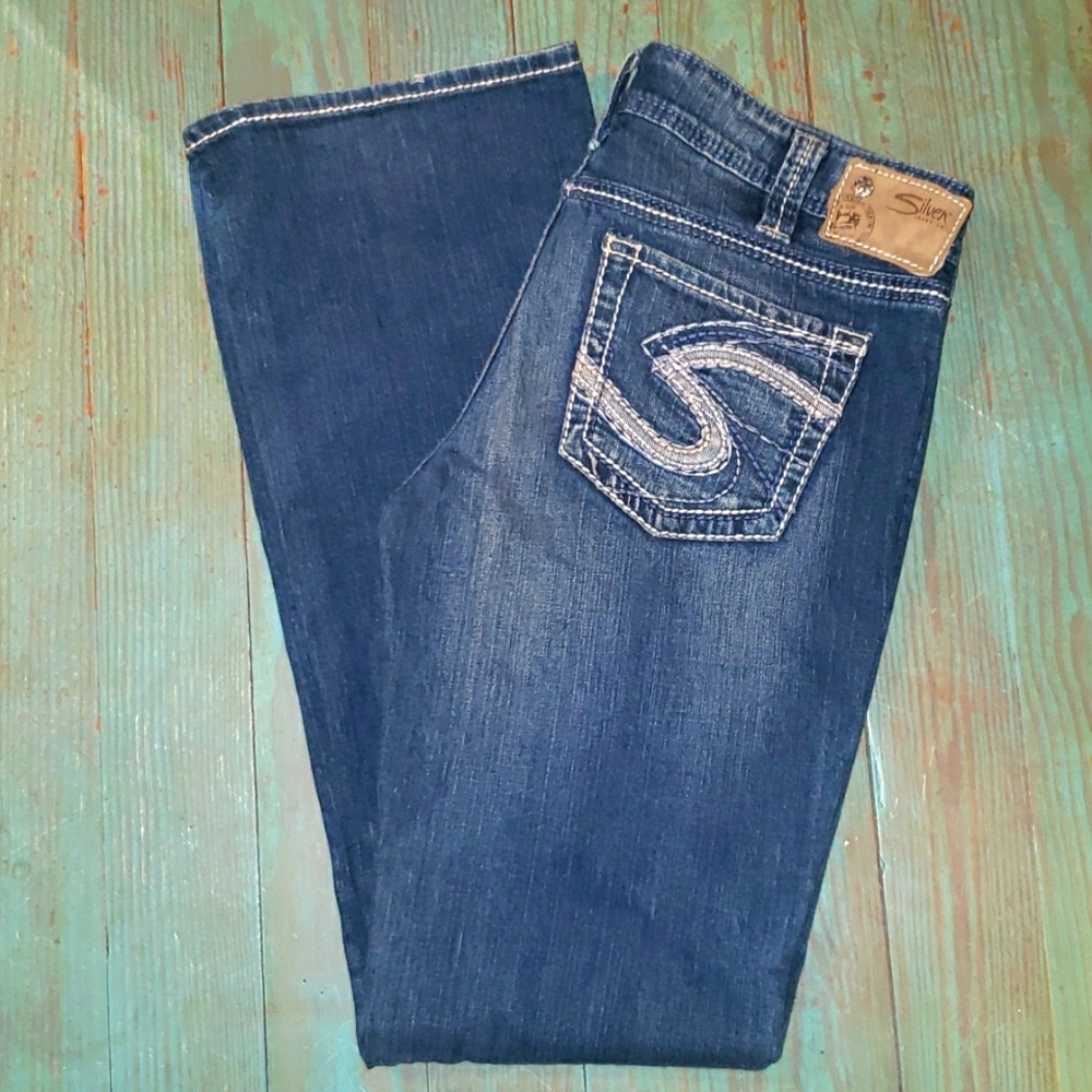 Silver Aiko Bootcut Jeans